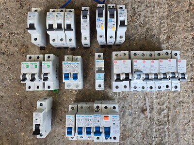 MCB RCBO RCD Leitungsschutzschalter Wylex - Bg - Chint - Hager - Schneider - MK