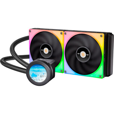 Thermaltake TOUGHLIQUID Ultra 280 RGB AIO Liquid Cooler 280mm, Wasserkühlung