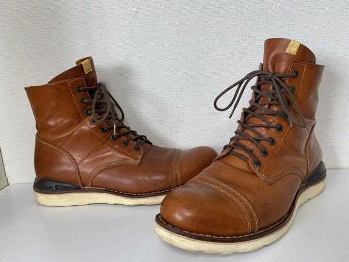 ブラウン VISVIM/ブーツ/VIRGIL CANTOR-FOLK/28cm/ビズビム いいたしま