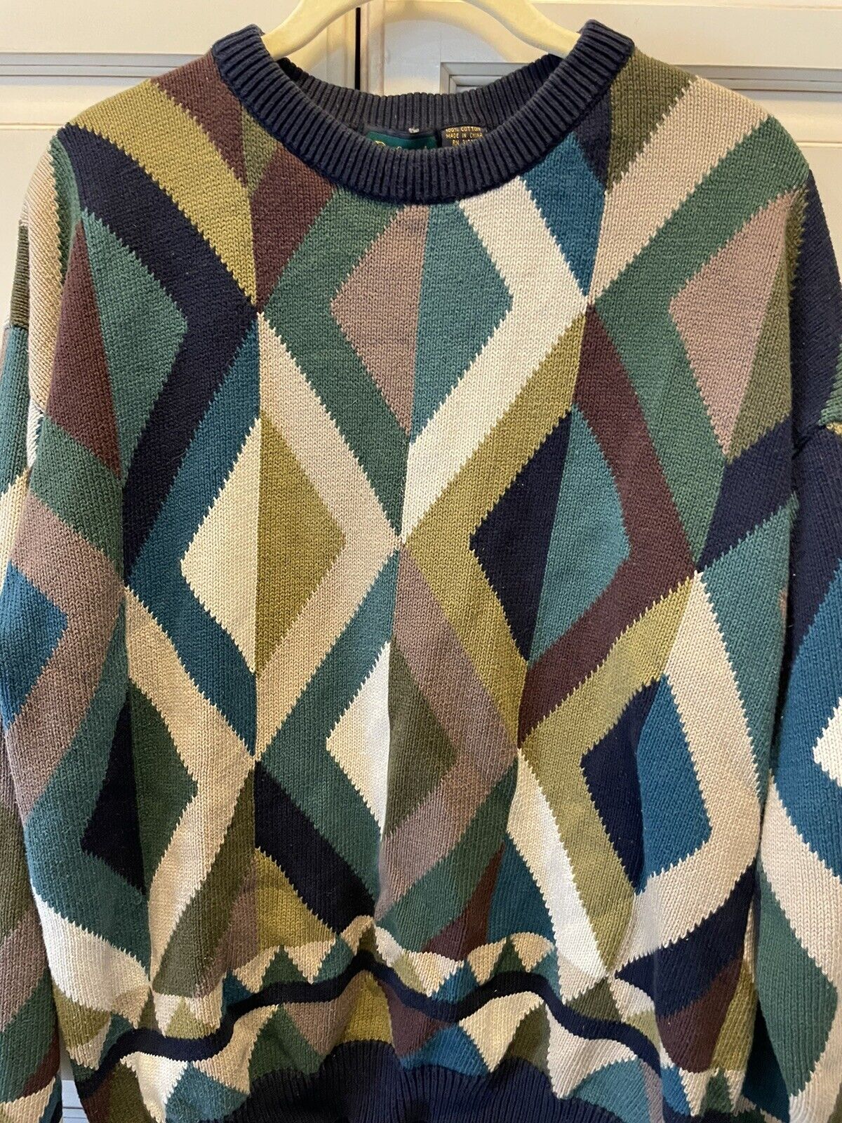 Vintage Mens Sweater Byford London New York  Cott… - image 1