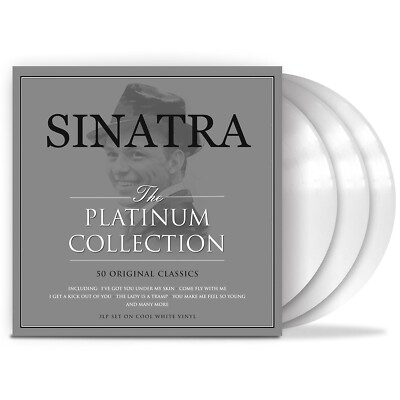 Frank Sinatra   The Platinum Collection 3LP 12'' White Colored Vinyl Record - NEW