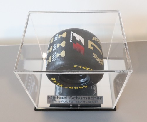 1/10o Michael Schumacher 7 veces campeón mundial exhibición de neumáticos hechos a mano personalizados  - Imagen 6 de 7