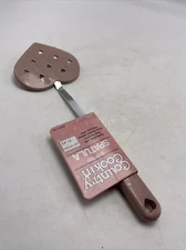 Four Star Spatula Heart Shaped Pink Mauve Nylon Flipper Turner Vintage 1989 NOS