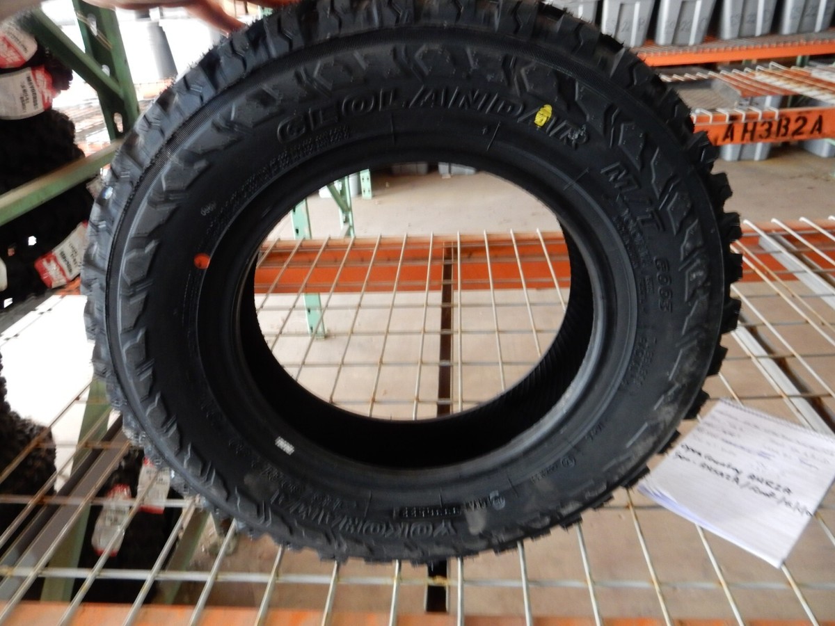 4x YOKOHAMA 145/80R12 GEOLANDAR M/T G003 145R12 Light Track Tires