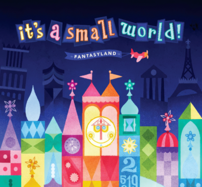 Disneyland Its a Small World Clock Boat Attraction Fantasyland