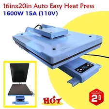 QOMOLANGMA 40 x 50cm Automatic Heat Press Machine Vertical Version CE