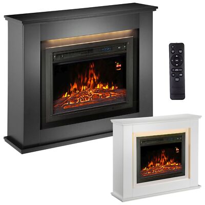 Elektrokamin Standkamin Heizlüfter Elektrischer Kamin Ofen Flammeneffekt Juskys 