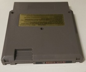 Dragon Warrior IV NES (Nintendo) CART + CASE and NEAR MINT CONDITION WOW!!