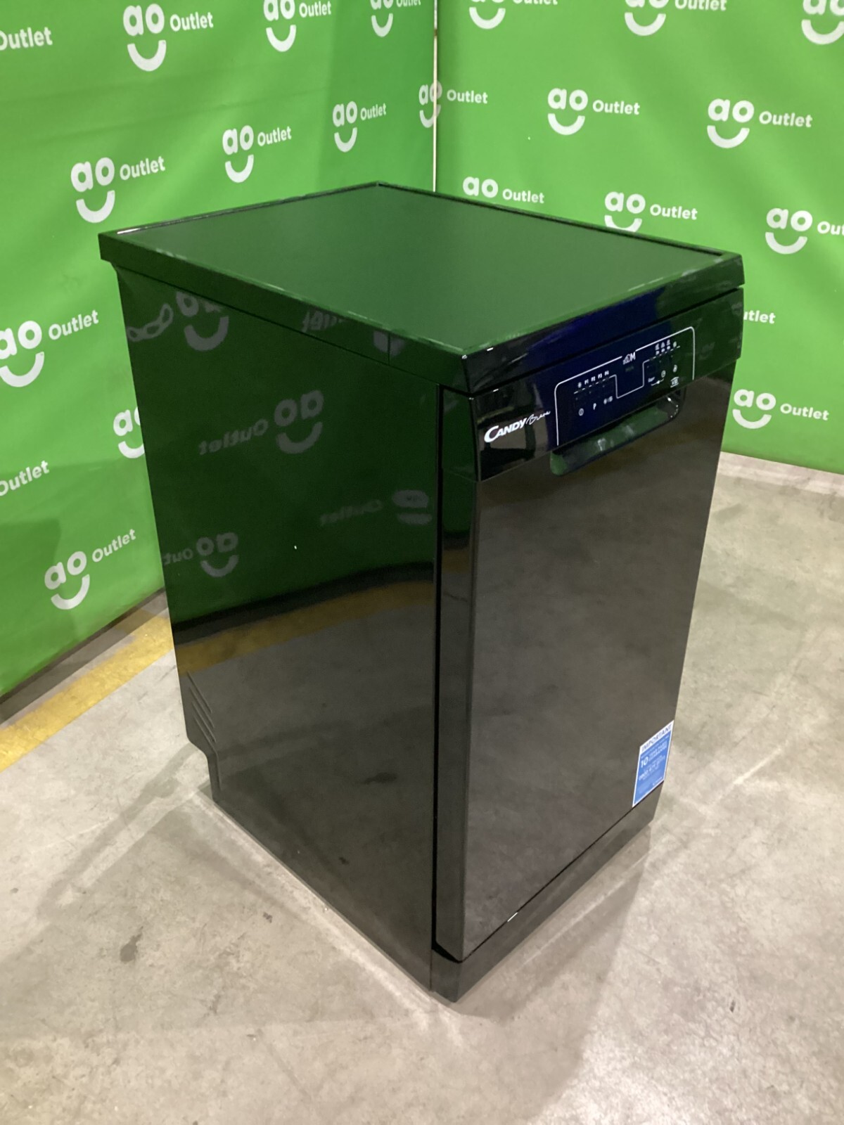 Candy Slimline Dishwasher Black E Rated CDPH2L1049B LF71484 eBay