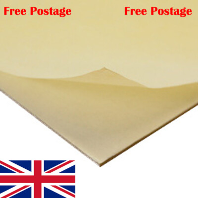Self Adhesive Backing Grey Board Craft Card 1.5mm Thick CM sizes 5 - 100 pack