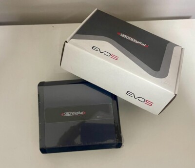Soundigital 1200.2 EVO 5.0 2-Channel Digital Amplifier   1200W RMS   4 Ohm