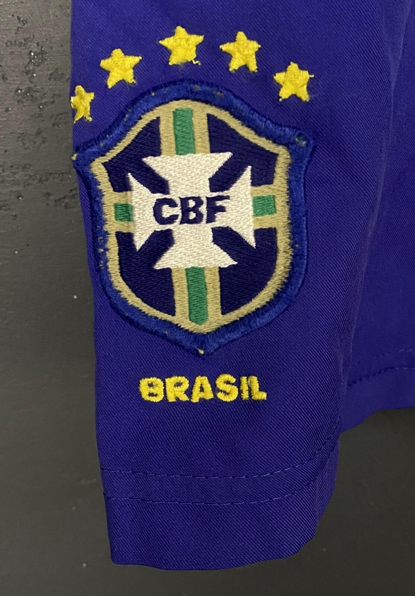 NIKE MEN'S BRAZIL BRASIL NATIONAL 2002/2004 SHORTS FOOTBALL SOCCER