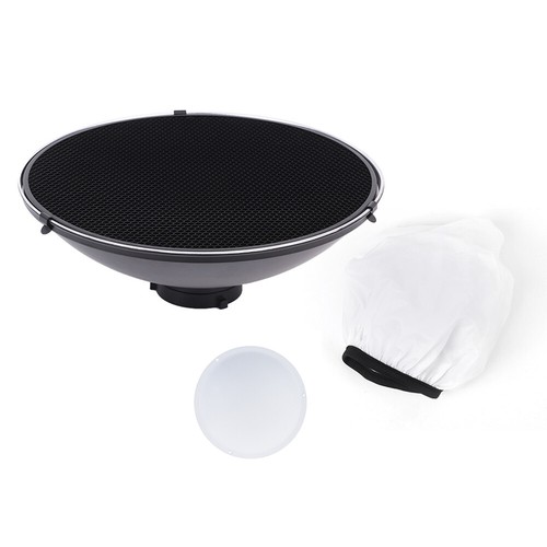 41cm Studio Reflektor Beauty Dish Standard Bowens Halterung Blitz Stroboskop Halterung K0K8 - Bild 12 von 12