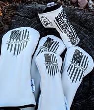 Genuine Leather Golf Head Cover Set