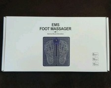 EMS FOOT MASSAGER Electrical Muscle Stimulation 8 Modes 19 Intensity Levels NEW