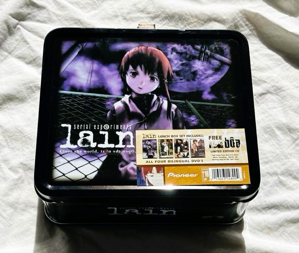 アニメ Lain imited l tin lunch box Serial Experiments Lain