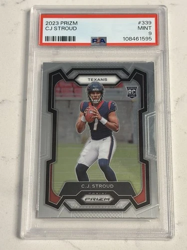 2023 Panini Prizm #339 CJ Stroud PSA 9 MINT