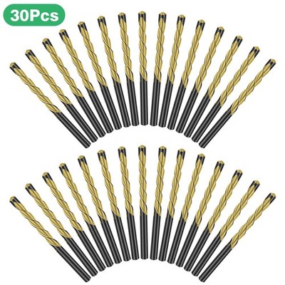 30x Drywall Cut-Out Tool Bit 5/32'' Shank Guide Point for Wood Plastic Wall Board