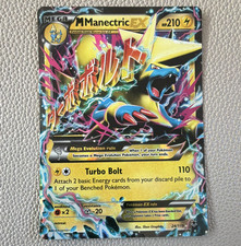 M Manectric EX 24/119 Phantom Forces Holo Ultra Rare 210 HP English 2014
