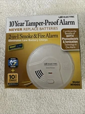 6-USI 10 Year Tamper-proof Smoke And Fire Alarm- Smart Alarm Technology