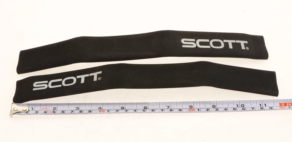 Scott 杆端握把管 12 英寸/ 305 毫米一对 Barend 盖黑色全新全新全新无标签 — 第 4/4 张图片