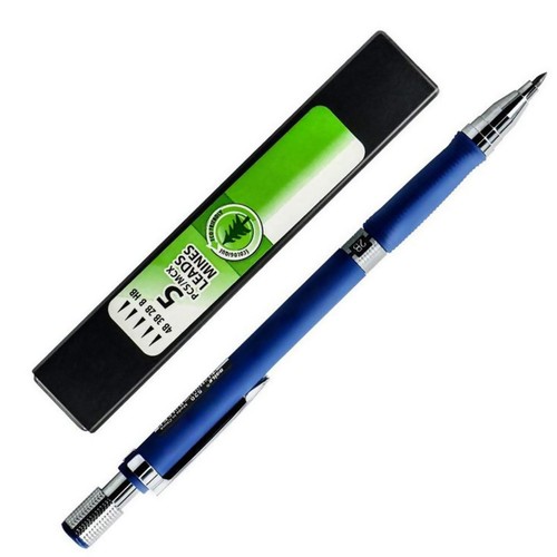 2mm 2B Lead Holder Automatic Mechanical Drawing Drafting Pencil 5 Lead Refill f - Picture 2 of 6