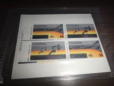 canada set of 4 inscription corner blocks of 4 scott #760a mint never hinged