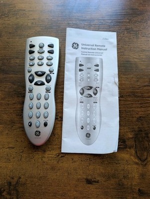 Rare! GE RC24914-E 2025 JC024 UNIVERSALTV/CBL/SAT/DVD/VCR REMOTE W/ Guide