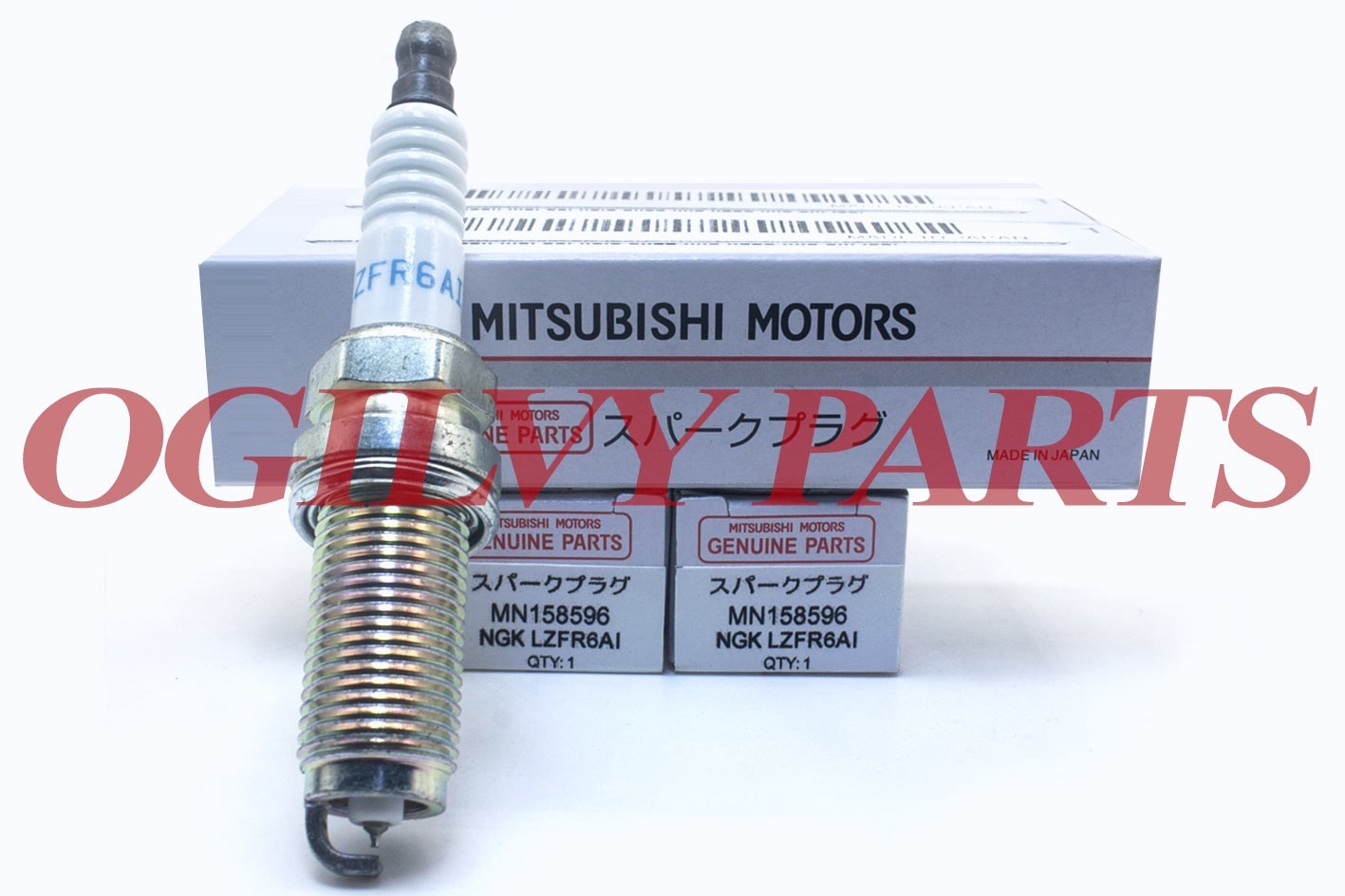 4PC Genuine Assembly Plugs, Spark Mitsubishi MN15859 For 06-12 Eclipse 2.4L