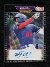 2021 Leaf Pro Set Metal 1989 Ebony Wave 3/10 Wilman Diaz #PA-WD1 Auto 0w7