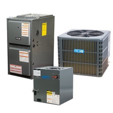 ACiQ 3 Ton 14.3 SEER2 96% AFUE 80,000 BTU Furnace & AC System - R32 Upflow/Ho...