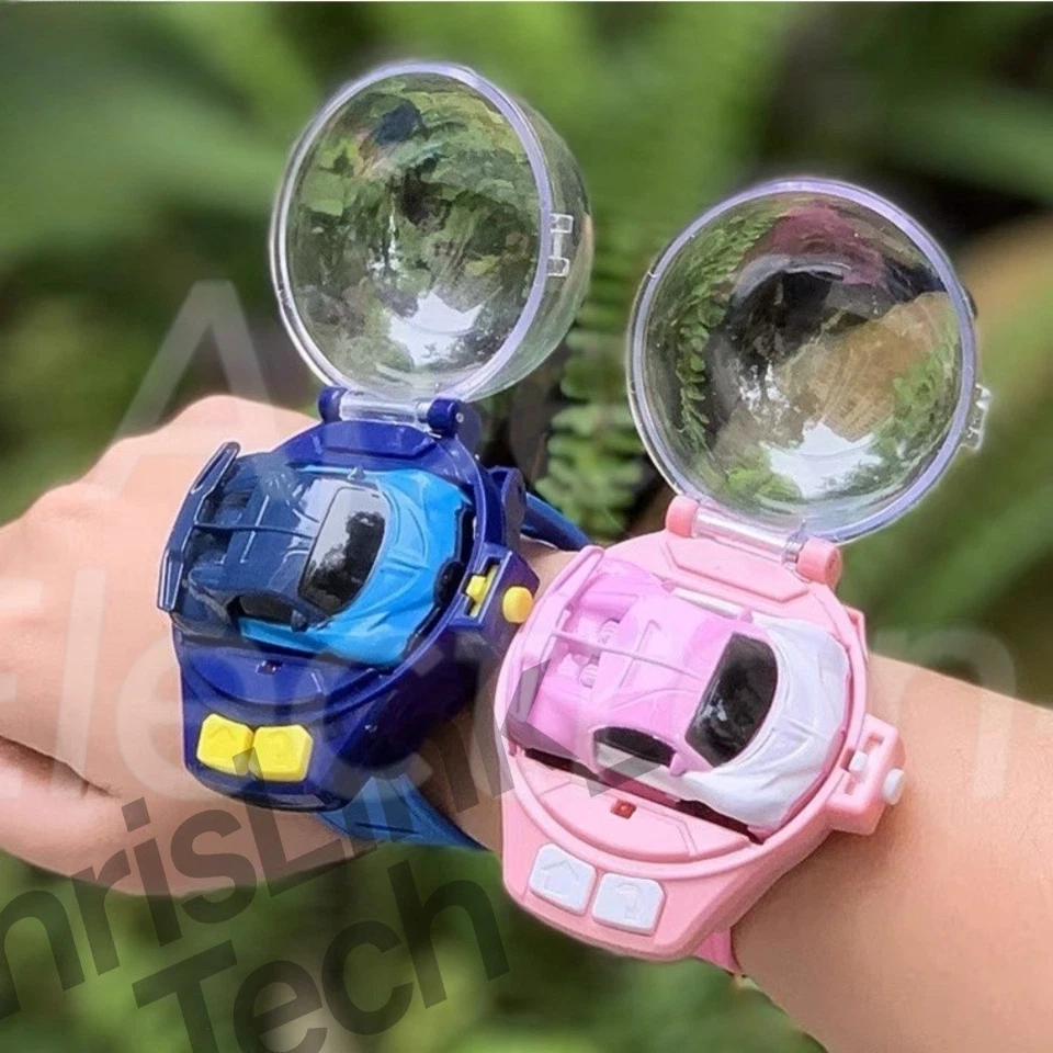 2.4G Alloy RC Remote Control Car Kids Mini Electric Toy Car Remote Control Watch - Image 4 of 4