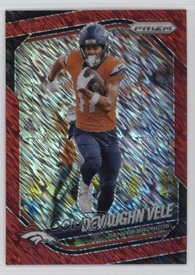 2025 Panini Prizm Red Shimmer Prizm 33/49 Devaughn Vele #54 1g40