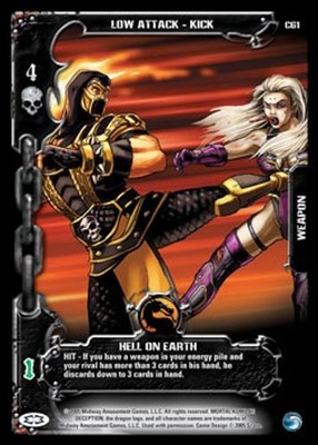 Hell on Earth - 2006 Reprint - Mortal Kombat: Round 1 - Epic Battles TCG
