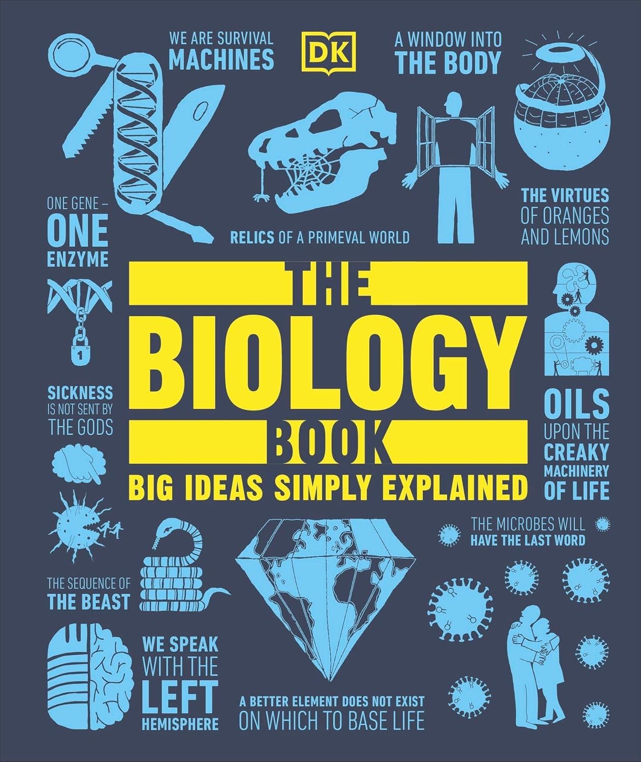 The Biology Book Big Ideas Simply Explained DK Science Genetics Evolution - Image 8