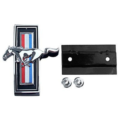 CJ Classics Grille Horse Emblem With Bracket Mustang 1969