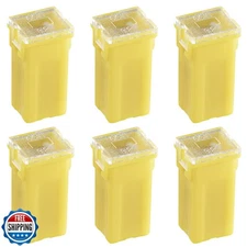 ALLECIN 60A Square Auto Fuses 60AMP Tall Standard Profile Box Shaped Automoti