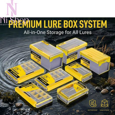 Fishing Tackle Box Gear Storage Case Hook Accessory Organizer Tool Box Portable