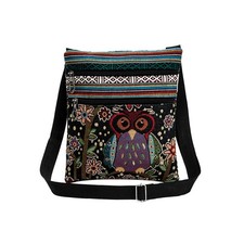 Main Bandouliere En Toile À Brodé Sacs Bandoulière Pour Femme