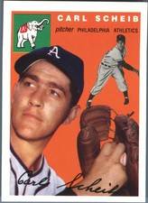 1994 Topps Archives 1954 Philadelphia Athletics Carl Scheib #118