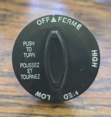 Knob Replacement for Ducane Gas BBQ Grill 5004SHNE Repair Vintage Original Part