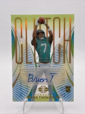2024 Illusions /99 Brian Thomas Jr Rookie Auto Clutch Signature