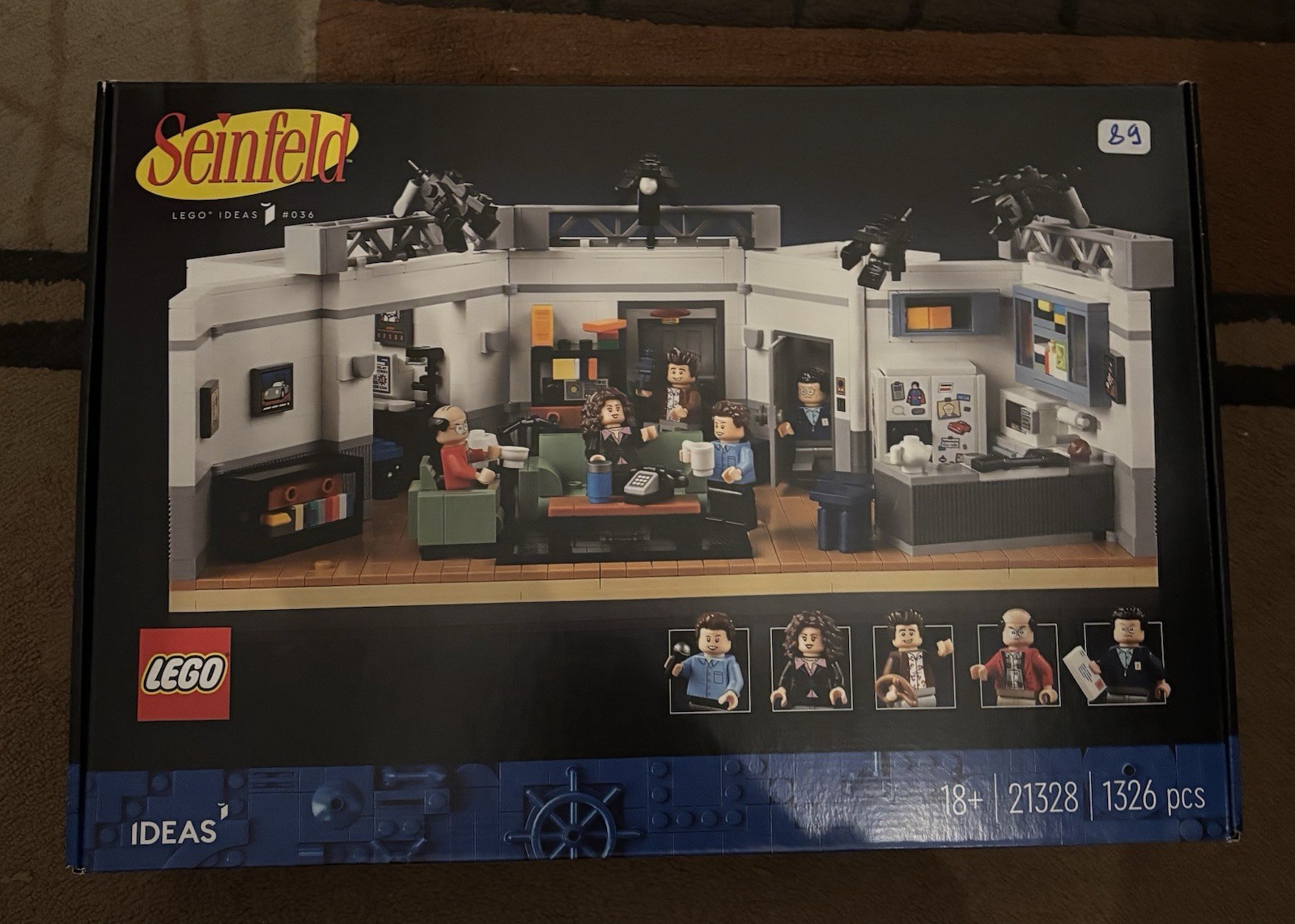 Lego neuf 21328 Idéas Seinfeld maquette de collection scellée 18+