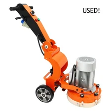Second Hand! 11.8" Concrete Floor Grinder Polisher 220V 2.2KW Handle Adjustable