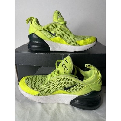 Nike Air Max 270 PS Green Bright Spruce Volt - Kids 2Y - AO2372-701, No Box