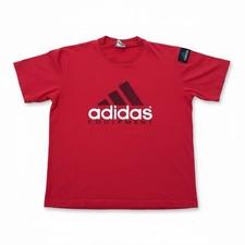 Adidas Equipment Printed T-Shirt Red Men’s Size Large Vintage Y2K Style