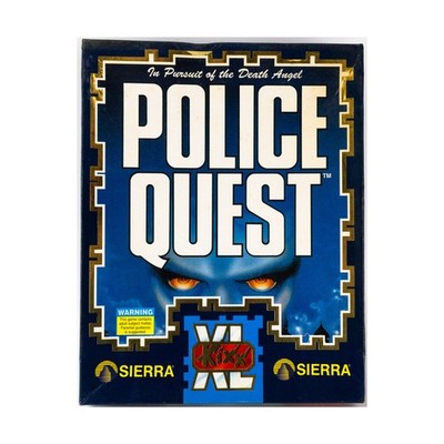 Sierra Computer Game Police Quest - In Pursuit of the Death Angel VG+/NM