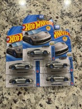 Lot of 5 Hot Wheels ZAMAC Porsche 911 Carrera T 2026 B Case 001 Factory Fresh