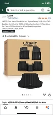 LASFIT All Weather Floor Mat for Toyota Camry 2018 2019 2020 2021 2022 2023 2024