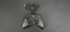 Microsoft Xbox Wireless Controller Black + USB Cable - Tested & Working
